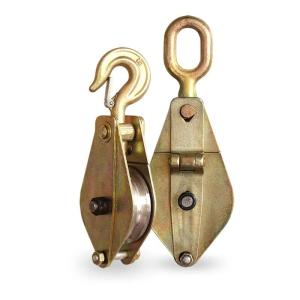 China 1ton 2ton 5ton Stringing Pulley Block Transmission Line Stringing Tools With Steel Double Pulley Block on sale China 1ton 2ton 5ton Stringing Pulley Block Transmission Line Stringing Tools With Steel Double Pulley Block on sale