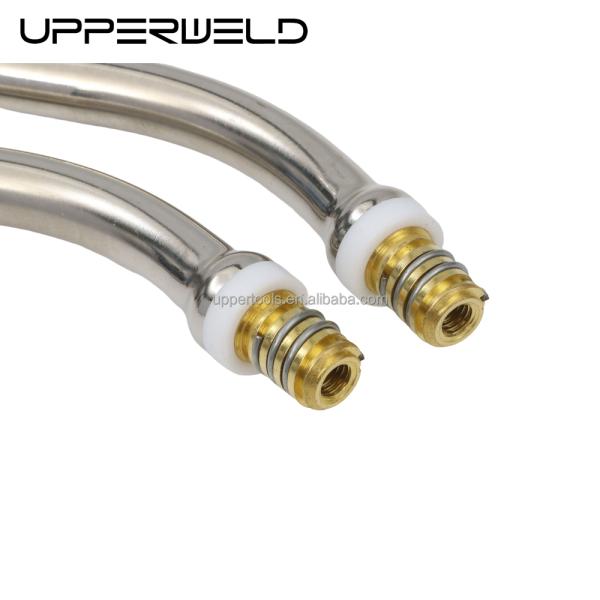 MIG Torch Accessories 25AK Swan Neck Welding Gun Consumables with Brass Tube 10PCS