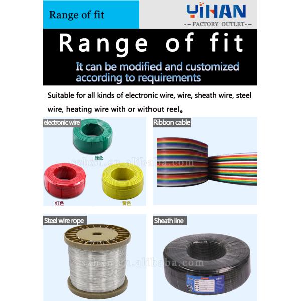 Electric Wire Pay Off Machine with 350mm Tray Diameter and Positive/Negative Feeding