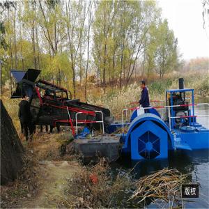 Width 0.5M Water Hyacinth Harvester Collection Boat Reed Harvester