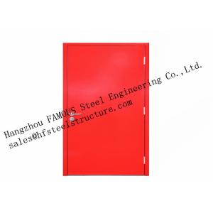 China European Standards Steel Fire Rated Industrial Garage Doors For Warehouse Storage on sale