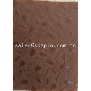 Hardness Rubber Soling Sheet , No Deformation Shoe Sole Rubber Material
