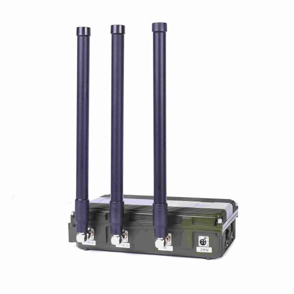 Buy UAV C-UAS Car Anti Drone RF Signal Scrambler Jamming System 720-1050MHz at wholesale prices