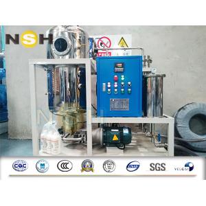 Quality Petroleum OD 40MM SS Turbine Oil Filtration Machine for sale