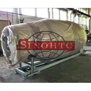 High Performance Truck Bodies 8 - 10 Cbm Volume Concrete Mixer Tank