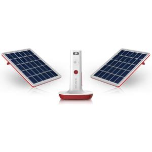 Quality Multi - Functional Solar Panel Led Lighting System With MP3/FM Bluetooth Charger for sale