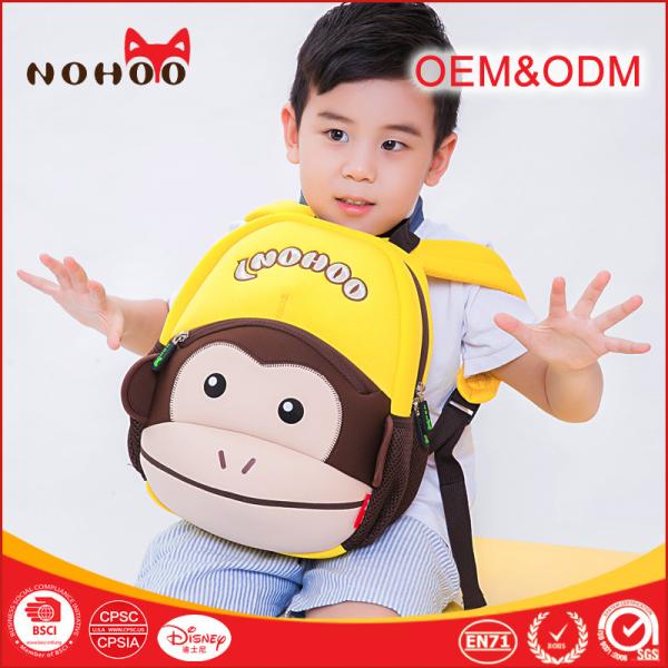 Buy Personalized Toddler Monkey Backpack For Children / Baby / Kids at wholesale prices