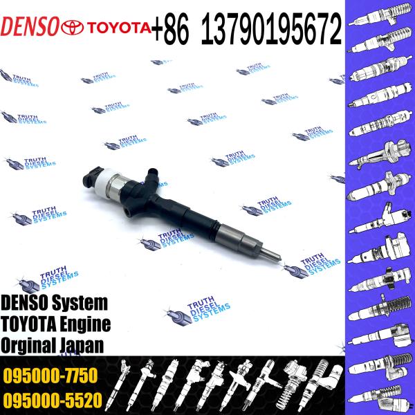 Fuel injector 23670-30300 095000-7760 095000-7761 095000-7751 095000-7750 for diesel engine spare parts
