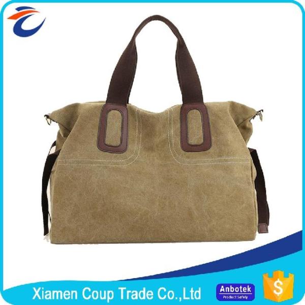 Buy OEM Ladies Daily Use Canvas Single Shoulder Handbag at wholesale prices