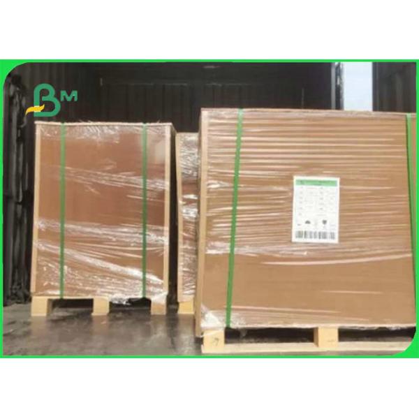 Strong Stiffness 250gsm - 400gsm Brown Craft Board For Boxes Packaging 