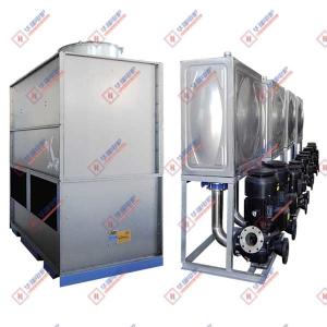 China High Durability Closed Cooling Tower Power Saving Low Noise on sale