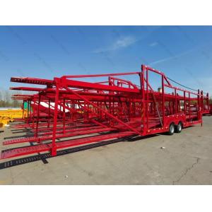 2 Axle 6-8 Units Double Deck Car Transport Truck Trailer For Car Carrier Semi Trailer