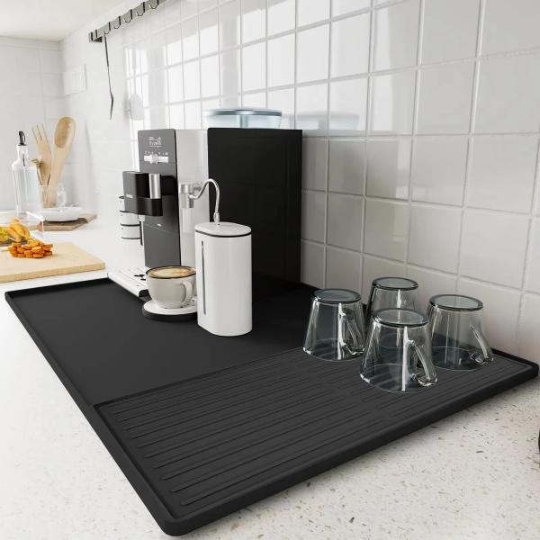 Coffee Machine Mat Silicone Anti-Slip And Shock-Proof