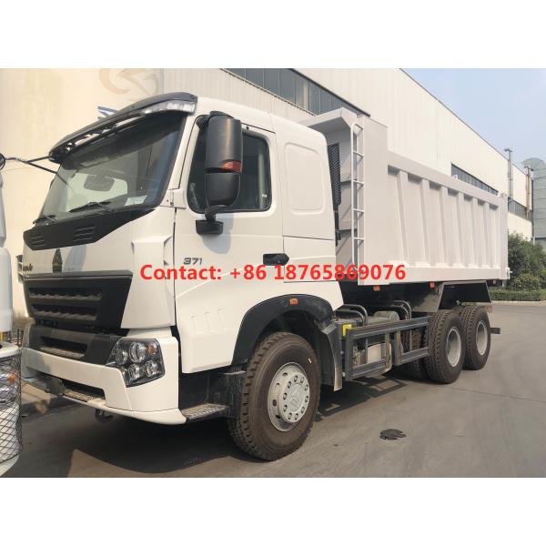 Buy HW76 Cab Diesel Fuel 450hp Heavy Duty Dump Truck at wholesale prices