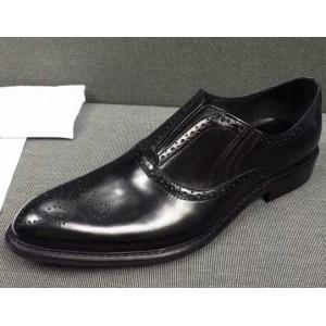 Broguing Pointed - End Slip On Men's Formal Dress Shoes / Work Carving Dress