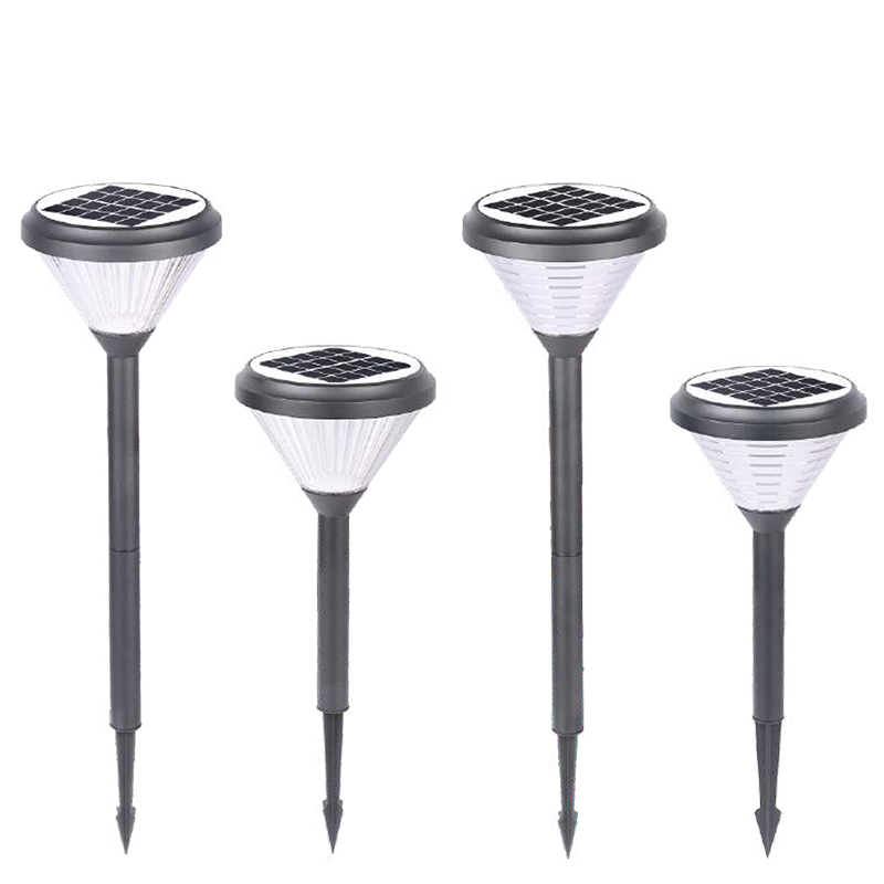 4-6h Charge Time Warm White Solar Garden Lantern For Outdoor Pathway Lighting