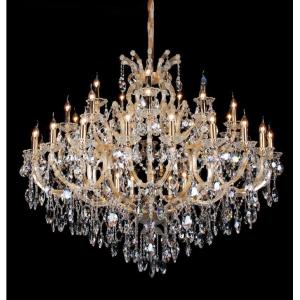 Quality LED E14 Ceiling Crystal Candle Chandelier Lamp Waterproof Dirt Resistant for sale