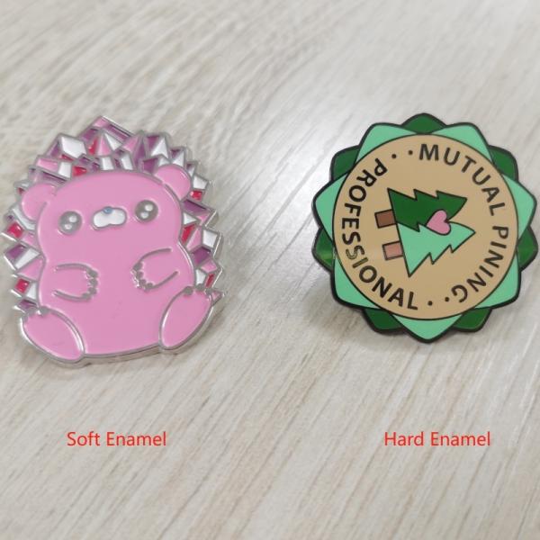 Buy NO MOQ Metal Pins Supplier Glitter Brooch Anime Hard Enamel Pin Soft Lapel Badge Manufacturer Custom Enamel Pins at wholesale prices
