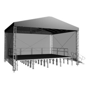 Outdoor Semi Circle Aluminum Lighting Truss 290x290mm
