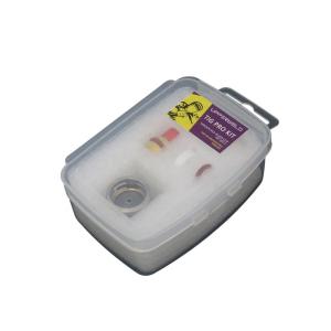 TIG ACCESSORIES Gas Lens Wedge Collet and Pyrex Glass Nozzle for WP9 20 Welding