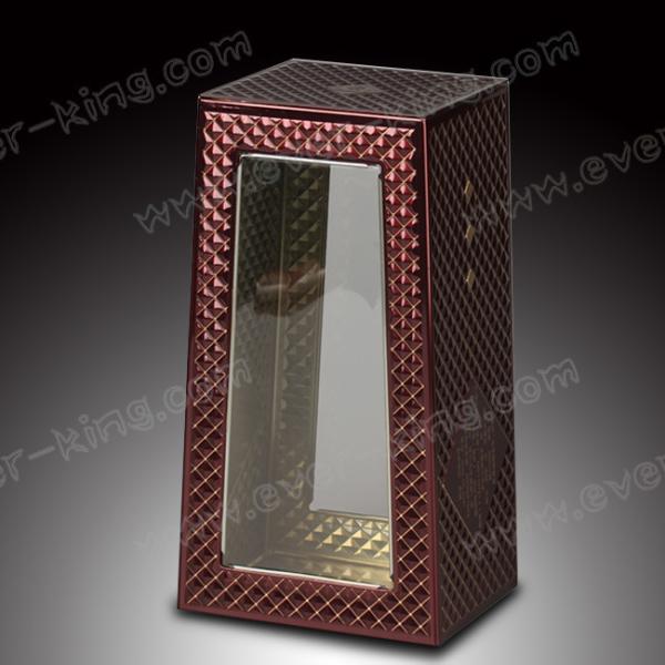 0.25mm Box Wine Packaging , Tinplate Packing Boxes For Drinking Glasses