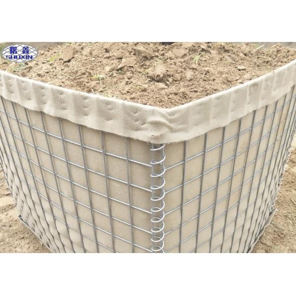 Buy Military Defensive Barrier / Gabion Baskets Retaining Wall Eco - Friendly at wholesale prices