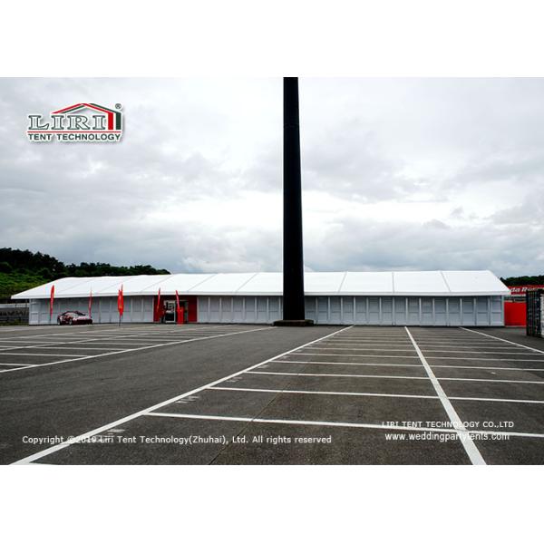 Self - Cleaning Outdoor Event Tents 15x40m With Luxury ABS Panel Around And Lining