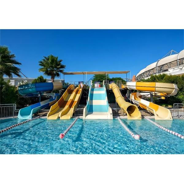 OEM Aqua Park Playground Swimming Pool Equipment Fiberglass Water Slide for Sale