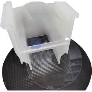 Cut Single Crystal Quartz Piezoelectric Wafer Double Side Polished