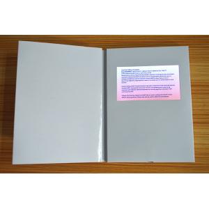 Paper Material Video Greeting Card Recharge Brochure With Video Screen