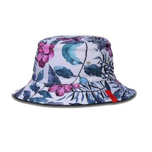 Plain White 100% Cotton Reversible Bucket Hat 56-60cm Size Colourful