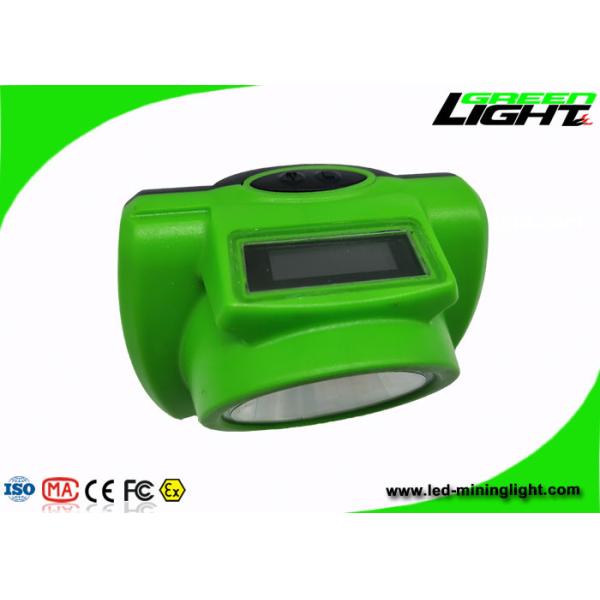 PC ABS Material Cordless Mining Cap Lamps 13000lux Brightness Support USB