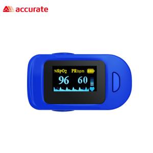 Quality Hospital Fingertip Pulse Oximeter Accurate Blood Oxygen Saturation Monitor for sale