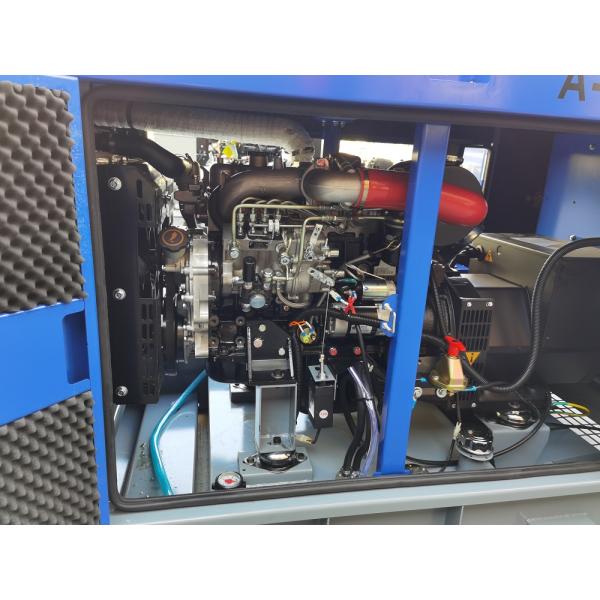 40kVA 32kW Silent Isuzu Diesel Generator Set Low Fuel Consumption