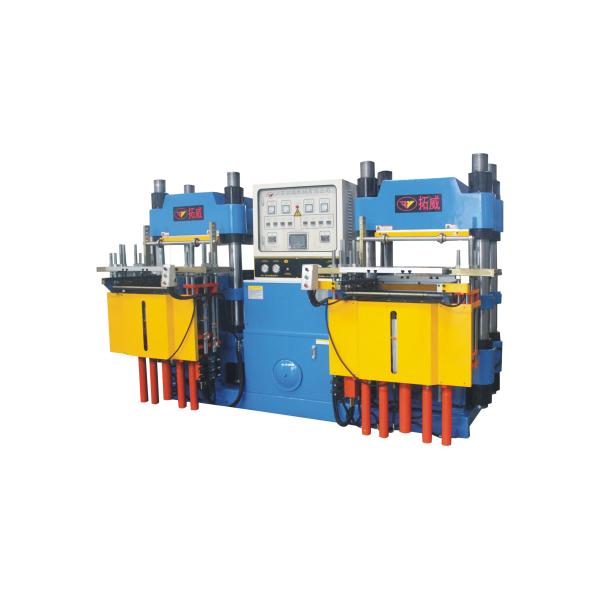 Automatic Rubber Injection Moulding Machine , Plate Vulcanizing Machine Hot