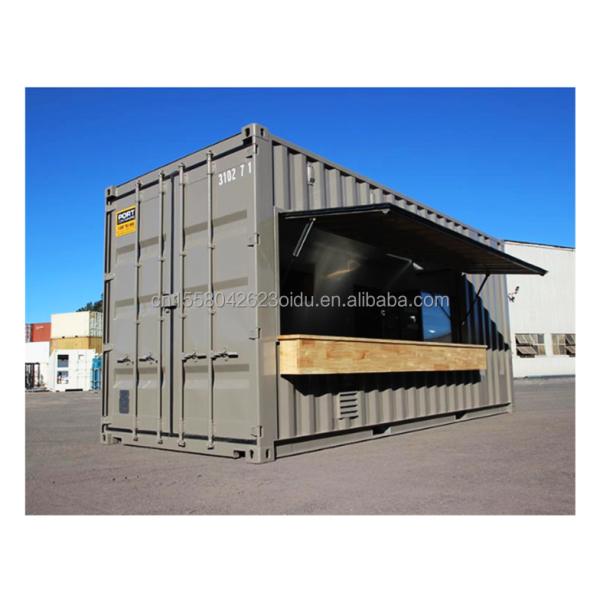 Customized Color Pop Up Shop Container Bar Food Stop Clothing Store Fashion Shop Portable Coffee Bar Cafe Shop Modern Design