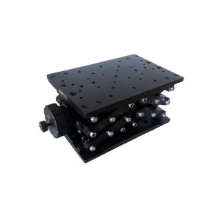 140mm×220mm Height Adjustable Z Axis Table Black Anodized