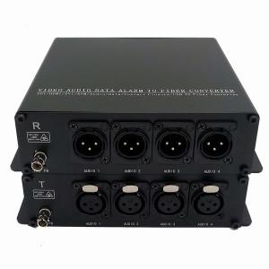 4ch Balanced Audio to Fiber Converter