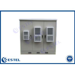 3 Front Door IP55 Three Compartment Telecommunication Enclosure