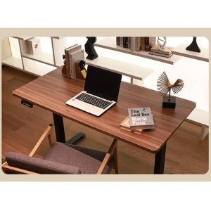 Modern Electric Brown Wooden Standing Desk for Study Minimalist Classroom Book