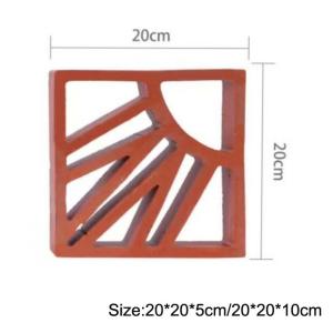 Classical Decorative Hollowed Garden Wall Bricks Perforated