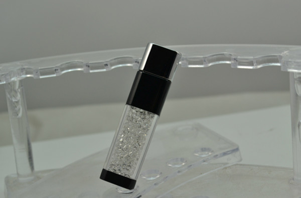 Crystal Stylus USB pen drive 8gb/ Custom oem Logo 8GB crystal glass USB Flash drives