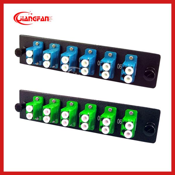 Duplex LC 3L-JF 6 Fiber Optic Adapter Panel 12 Core Customized