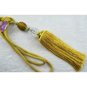 Luxurious long fringe trimming tiebacks for curtain decoration