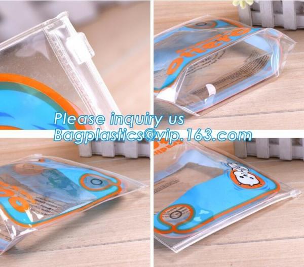 Mini Small PVC Transparent Plastic Cosmetic Organizer Bag Pouch With Zipper Closure,Travel Toiletry clear pvc Makeup