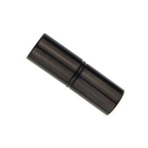 Custom Precision Retractable Makeup Brush Round Kabuki Brush Brown