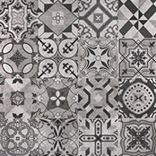 Decorative Ceramic Matte 600x600 Flower Look Tile