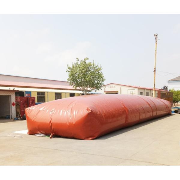 2000T 1.0mm PVC Coated Tarpaulin Methane Gas Tank Above Ground Storage Tank High Strength Material