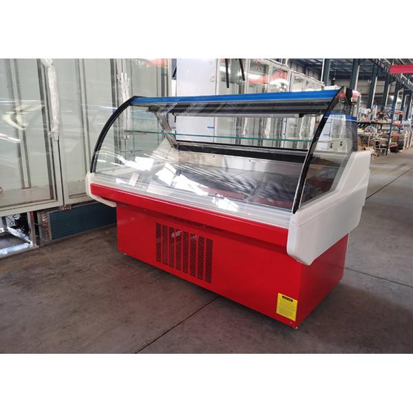 Buy 150 liters refrigerated deli case1,5 meters with SEC certification at wholesale prices