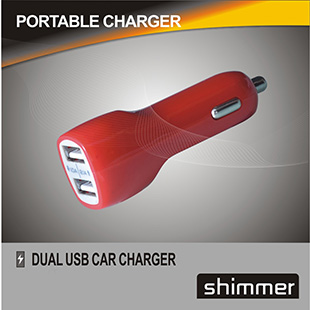 Buy DUCKBILLED DUAL USB CAR CHARGER at wholesale prices